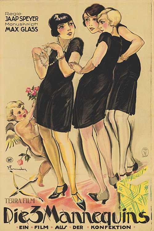 Movie poster for Die drei Mannequins (1926)
