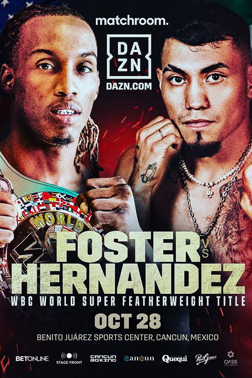Movie poster for O’Shaquie Foster vs. Eduardo Hernandez (2023)