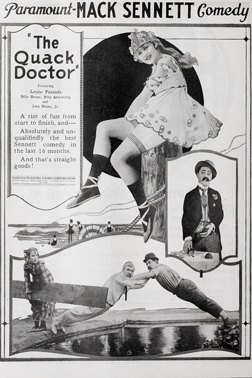 Movie poster for The Quack Doctor (1920)