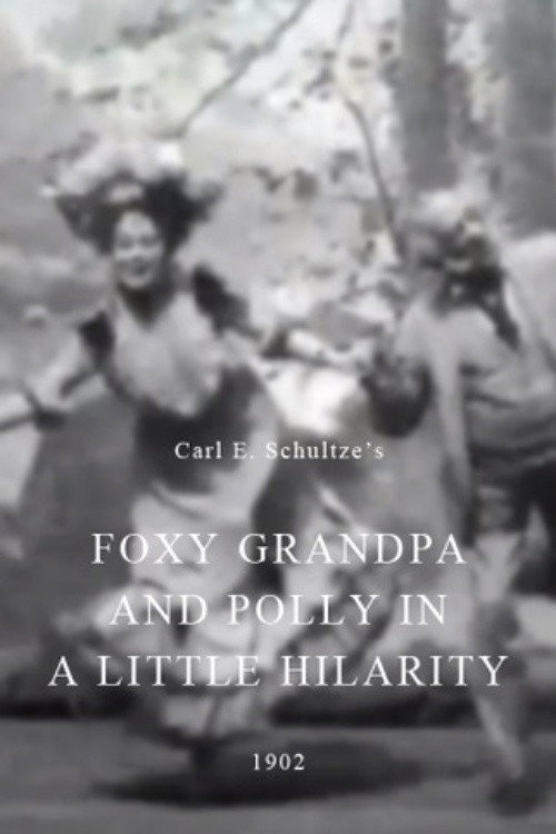 Movie poster for Foxy Grandpa and Polly in a Little Hilarity (1902)