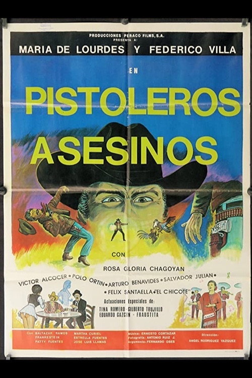 Movie poster for Pistoleros asesinos (1986)