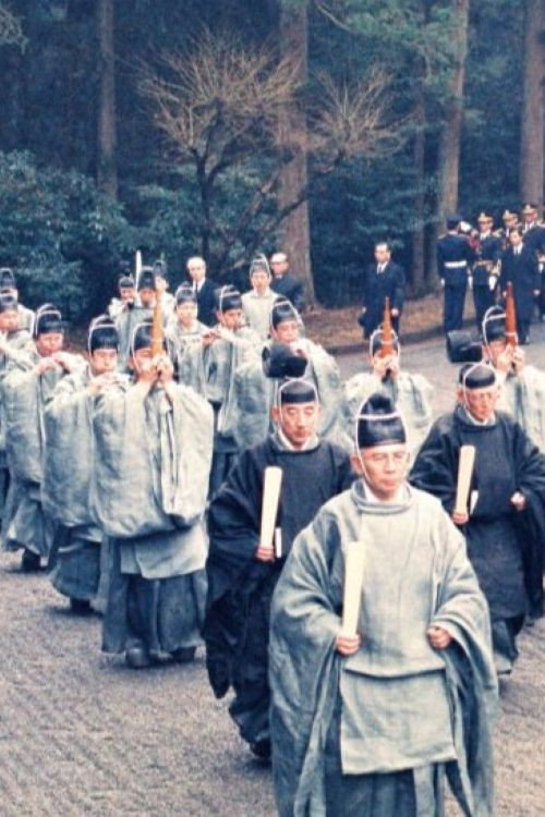 Movie poster for Death of Emperor Showa (1989)