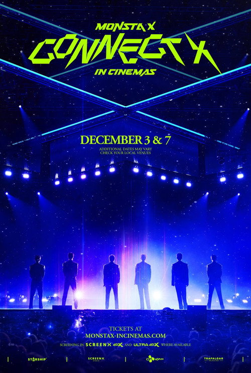 Movie poster for MONSTA X : CONNECT X IN CINEMAS (2025)