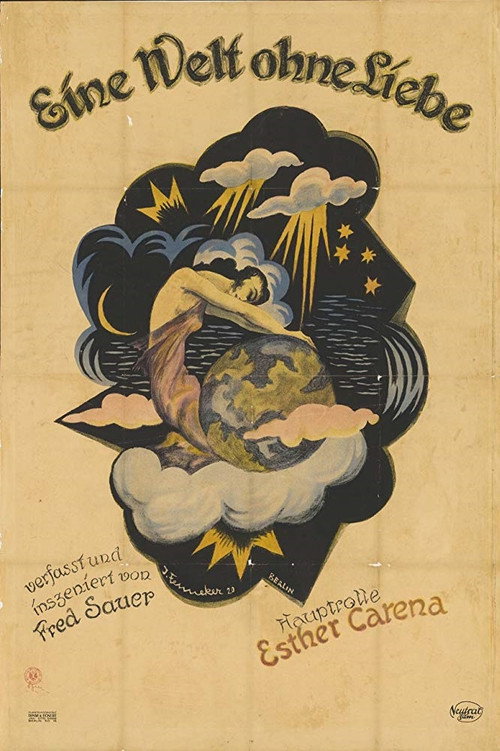 Movie poster for Die Diktatur der Liebe. 2. Die Welt ohne Liebe (1921)