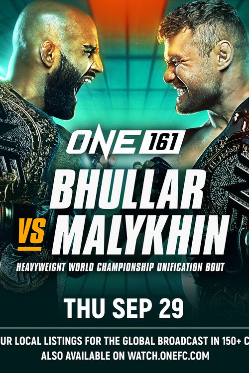 Movie poster for ONE 161: Petchmorakot vs. Tawanchai (2022)