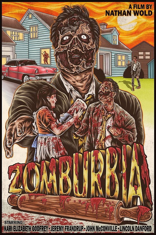 Movie poster for Zomburbia (2017)