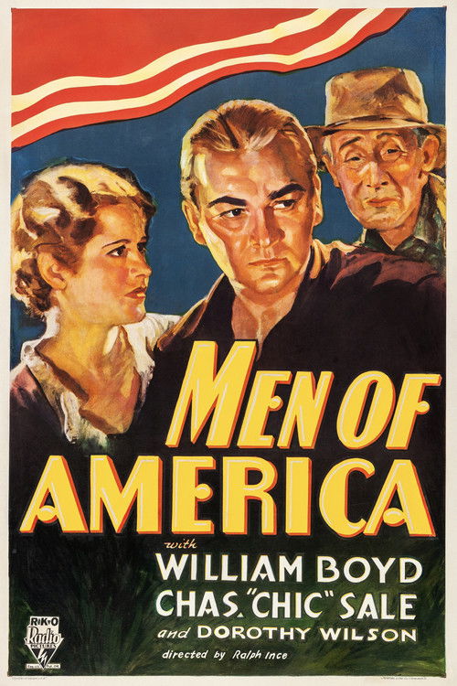 Movie poster for Men Of America (1932)