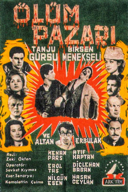 Movie poster for Ölüm Pazarı (1963)