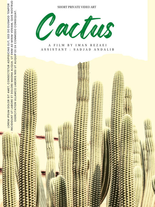 Movie poster for Cactus (2020)