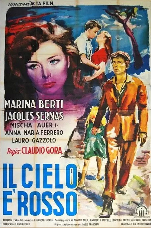 Movie poster for The Sky Is Red (1950)