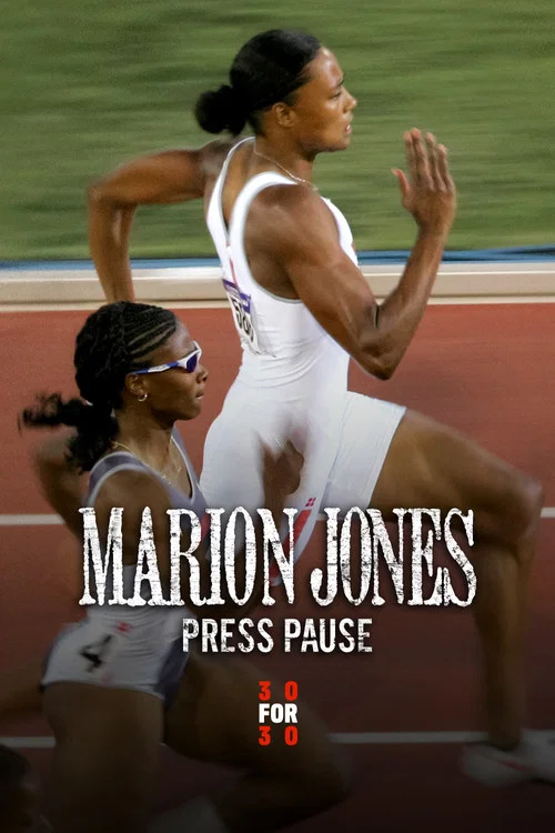 Movie poster for Marion Jones: Press Pause (2010)