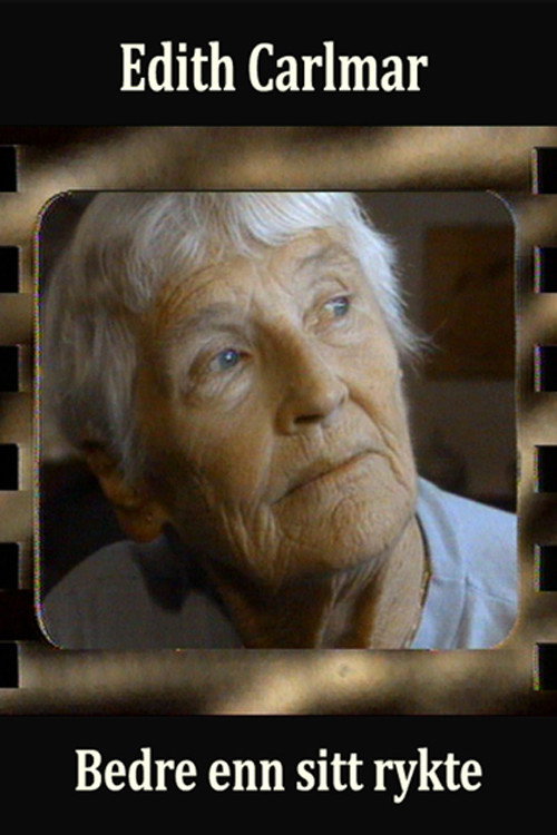 Movie poster for Edith Carlmar - bedre enn sitt rykte (1994)