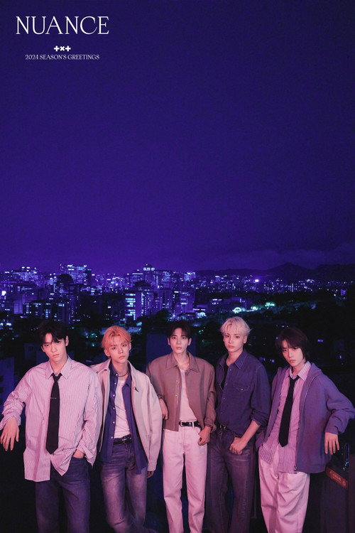 Movie poster for TOMORROW X TOGETHER 'NUANCE' 2024 SEASON'S GREETINGS (2023)