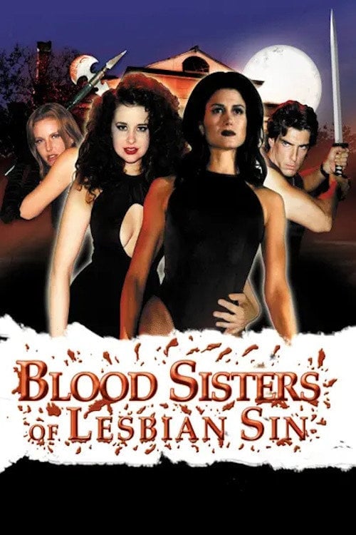 Movie poster for Blood Sisters of Lesbian Sin (1997)