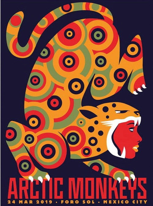 Movie poster for Arctic Monkeys - Live In Mexico (2019)