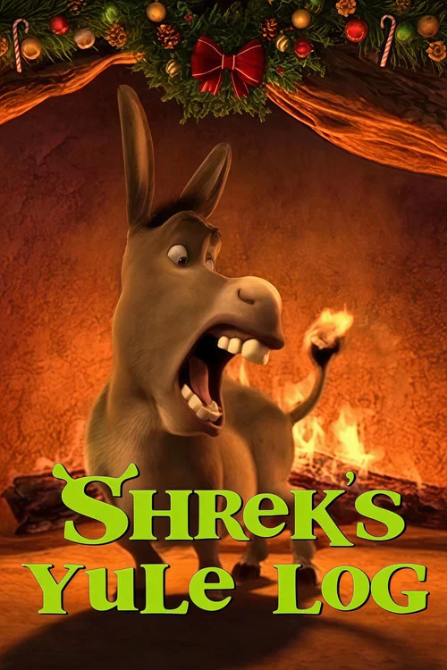 Movie poster for Shrek's Yule Log (2010)