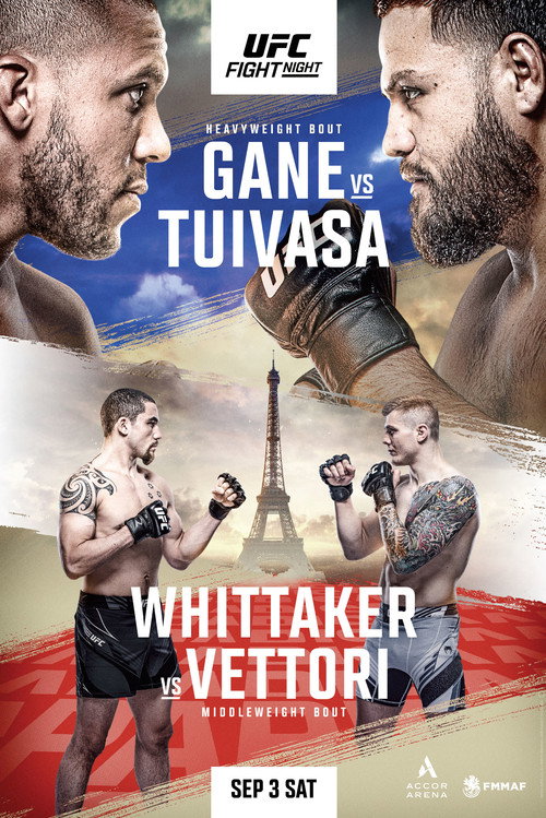 Movie poster for UFC Fight Night 209: Gane vs. Tuivasa (2022)