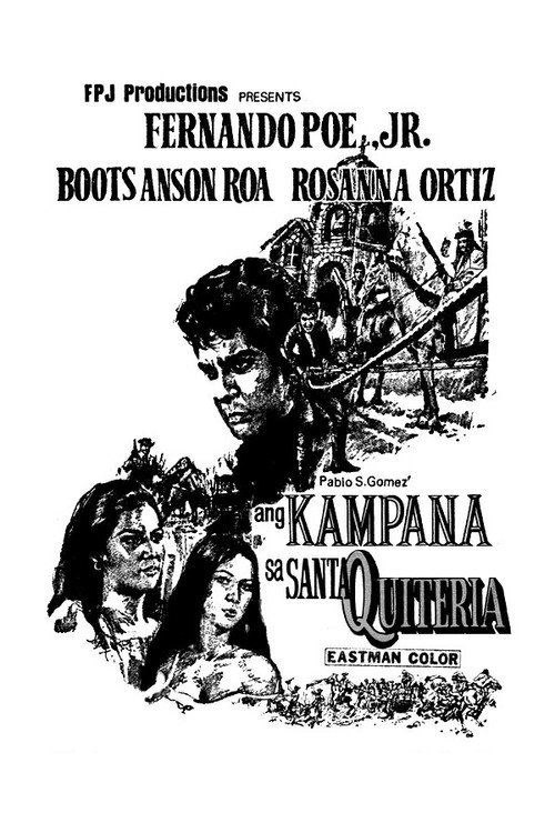 Movie poster for Ang Kampana sa Santa Quiteria (1971)