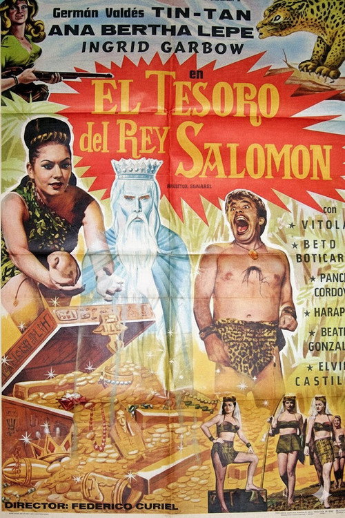 Movie poster for The Treasure of King Solomon (1962)