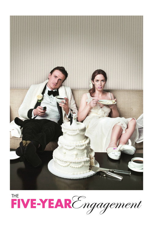 Movie poster for The Five-Year Engagement (2012)