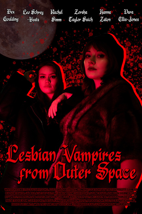 Movie poster for Lesbian Vampires from Outer Space (2024)