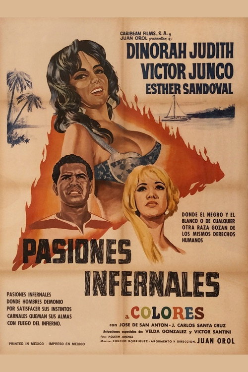 Movie poster for Pasiones infernales (1966)