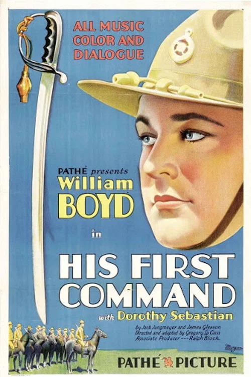 Movie poster for His First Command (1929)