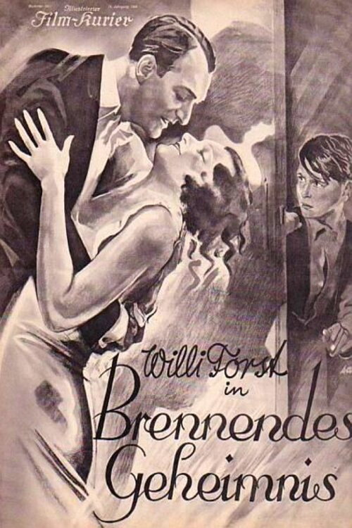 Movie poster for The Burning Secret (1933)