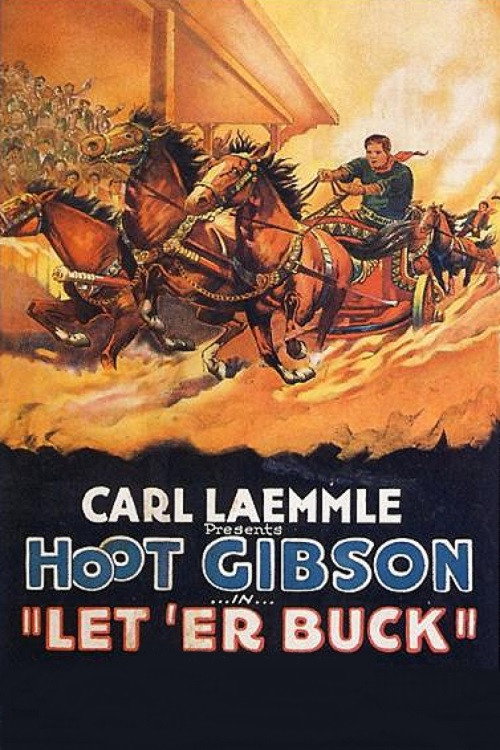 Movie poster for Let 'er Buck (1925)