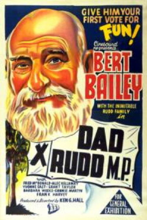 Movie poster for Dad Rudd, MP (1940)