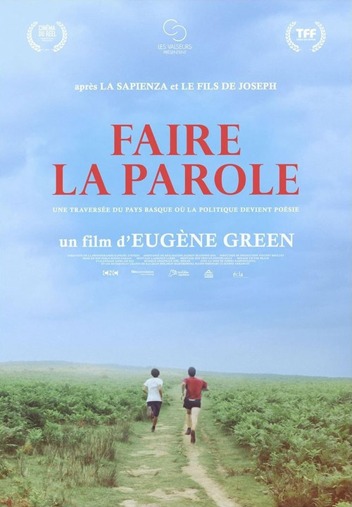 Movie poster for Faire la parole (2017)