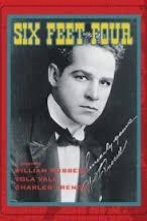Movie poster for Six Feet Four (1919)