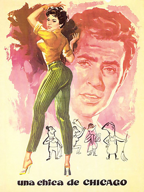 Movie poster for Una chica de Chicago (1960)
