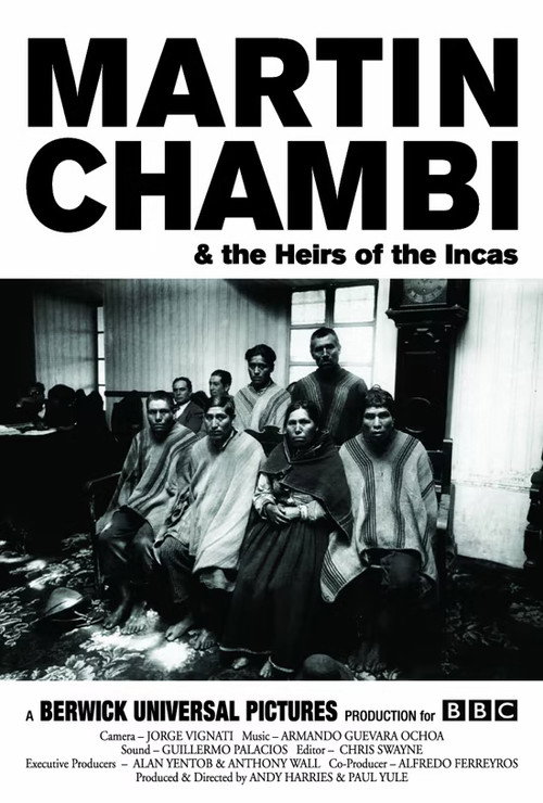 Movie poster for Martín Chambi and the Heirs of the Incas (1986)