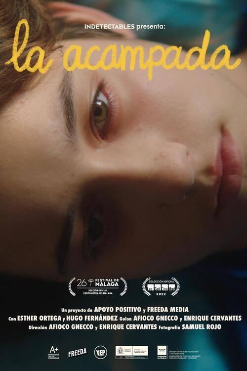 Movie poster for La acampada (2022)