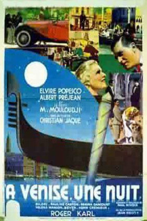 Movie poster for In Venice, One Night (1937)