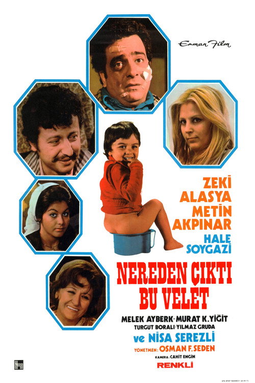 Movie poster for Nereden Çıktı Bu Velet (1975)