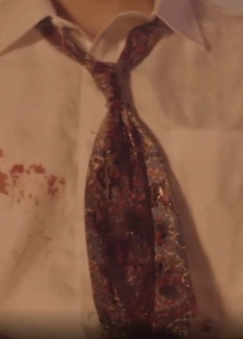 Movie poster for Blood on My Tie
