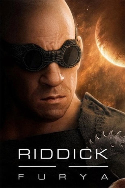 Movie poster for Riddick: Furya