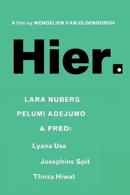 Movie poster for Hier. (2021)