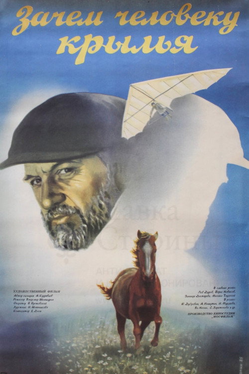 Movie poster for Why Does a Person Need Wings? (1985)