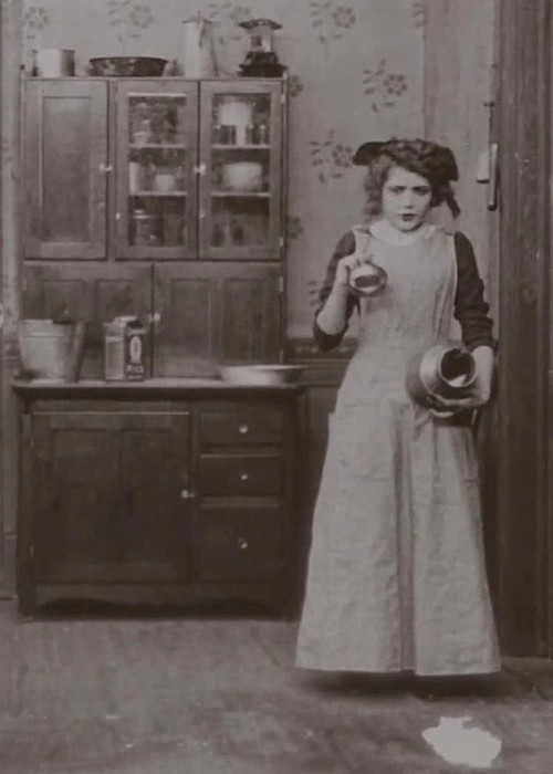 Movie poster for All on Account of the Milk (1910)