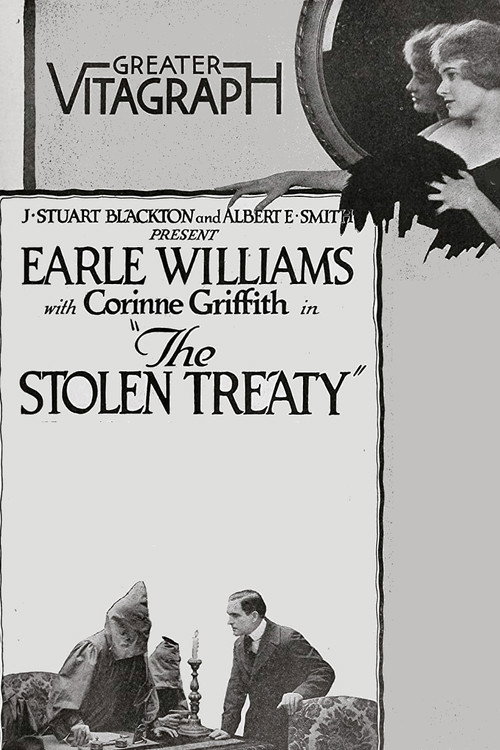 Movie poster for The Stolen Treaty (1917)