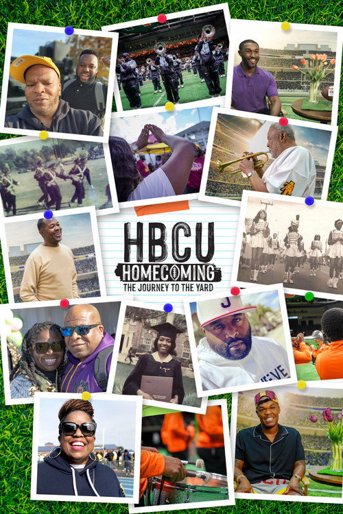 Series poster for HBCU Homecomings: The Journey to the Yard (2023)