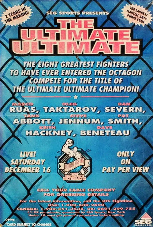 Movie poster for UFC 7.5: The Ultimate Ultimate (1995)