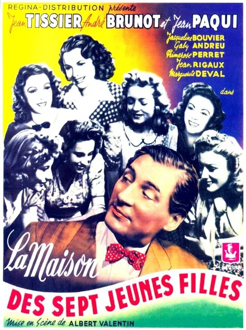 Movie poster for The House of the Seven Maidens (1942)