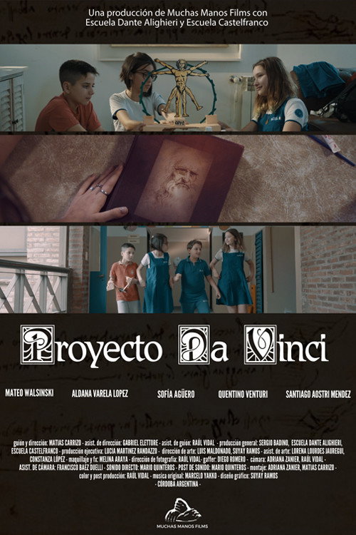 Movie poster for da Vinci project (2019)