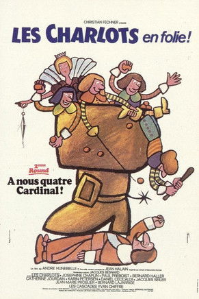 Movie poster for The Four Charlots Musketeers 2 (1974)