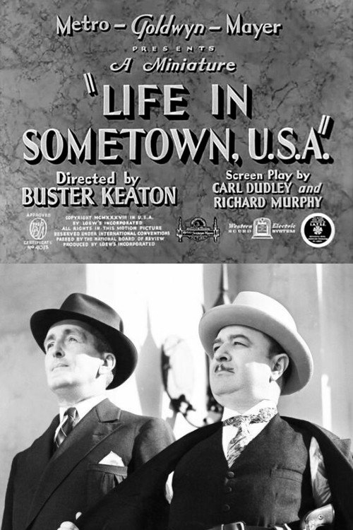 Movie poster for Life in Sometown, U.S.A. (1938)