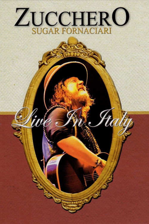 Movie poster for Zucchero - Live in Italy (2007)